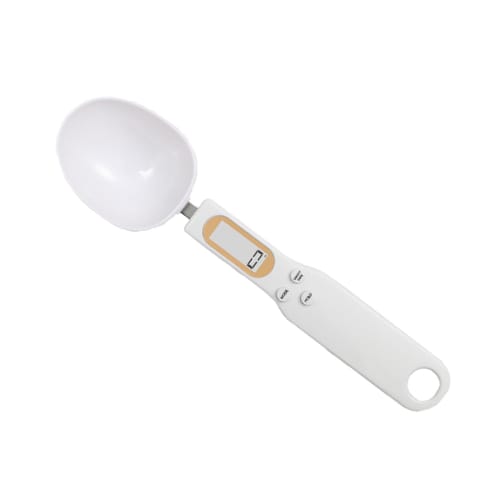 Electronic Measuring Spoon with 500g High-Precision Display, Lightweight and Practical, Accurate Measurement, Detachable, Hangable, Baby Food Scale, E