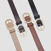 Trendy Minimalist Women's Pu Leather Belt Unique Fashionable Color Options Available