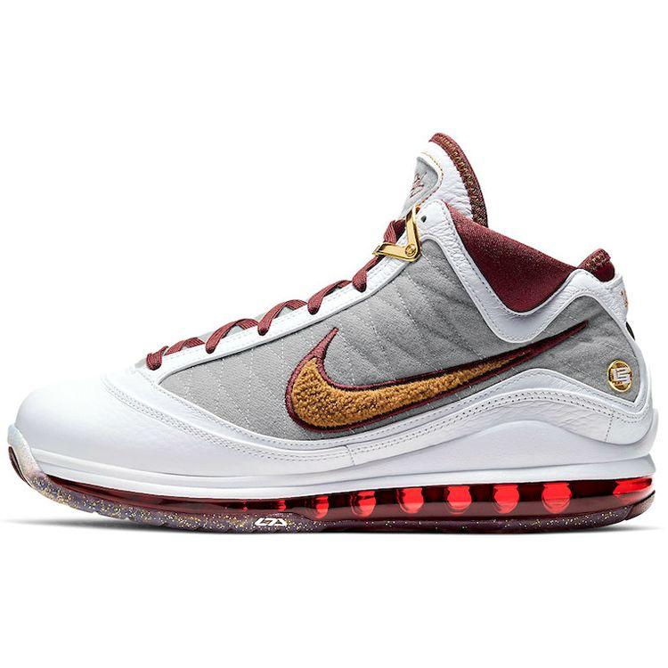 

Кроссовки унисекс Nike LeBron 7 MVP White Team-Red Wolf-Grey CZ8915-100