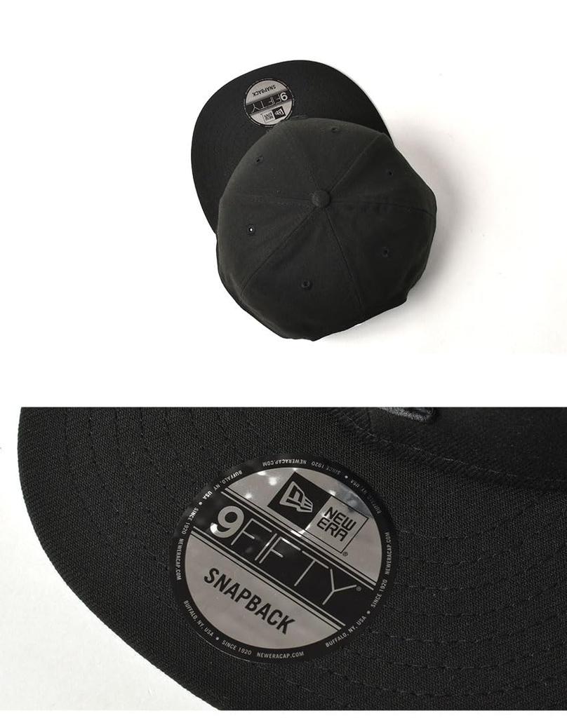 New Era BASIC SNAP 9FIFTY Cap (11591047, 11591045, 11591026), OSFM Yankees Black [Parallel Import]