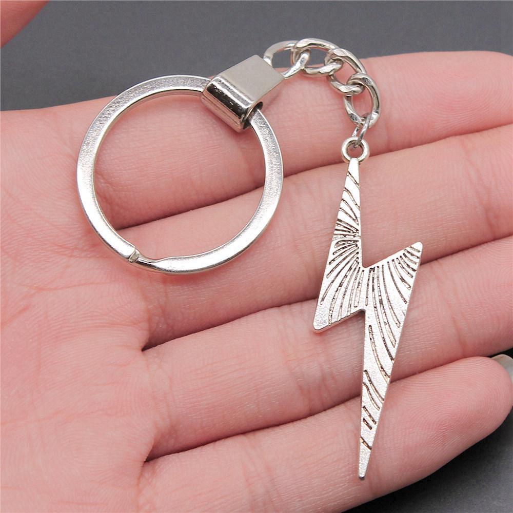 30mm Keychains Sun Moon Pentagram Vintage Jewelry Supplies QY047