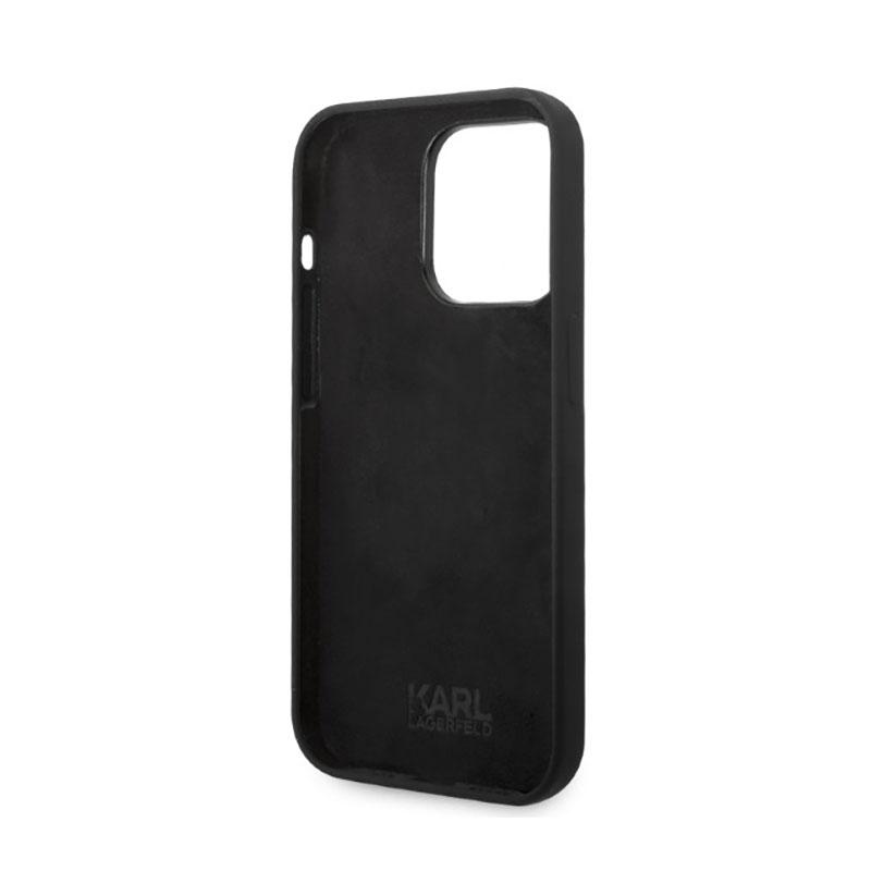 Karl Lagerfeld Silicone Nft Choupette - Etui Iphone 14 Pro Max (Czarny)
