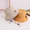 Mesh Breathable  Bucket Hat Korean Style Children's Fisherman Hat Breathable Summer Kid Sunhat  Boy
