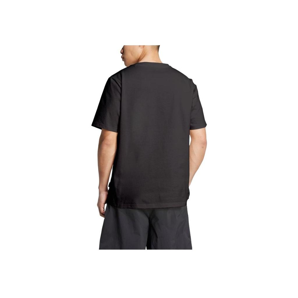 Adidas Terrex Polygiene Graphic Crew Neck Sports Short Sleeve T-Shirt Unisex Tops Black KA5149