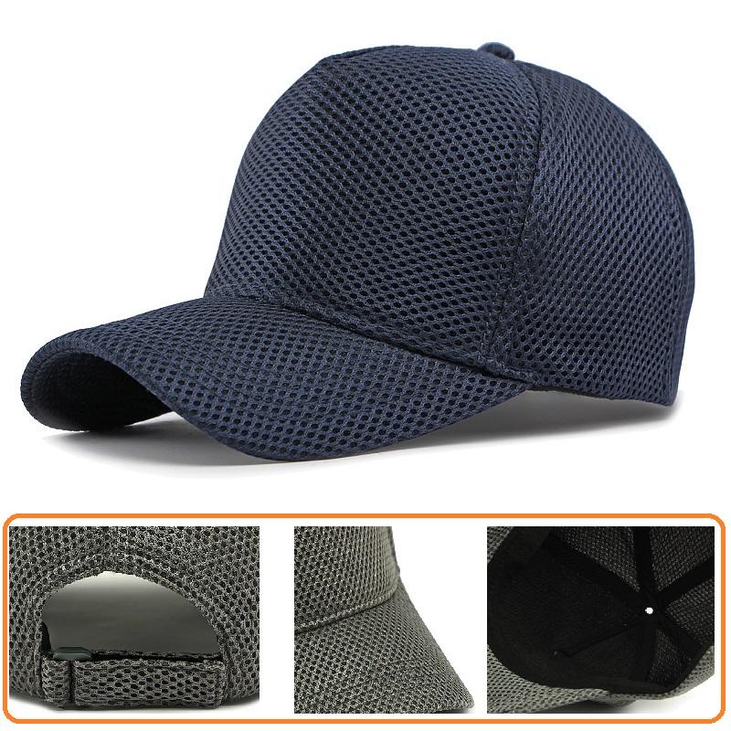 Men Women Oversize XXL Cotton Baseball Cap, Large Hat for Big Heads 56-63cm (23.5'-25.5'), Adjustable Plain Dad Cap