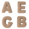 Modern Simple Abc Alphabet Childrens Pillow With Pp Cotton Filling For Nap Time