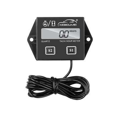 Vodotěsný digitální motor Tachometr Tachometr Měřič otáček motoru LCD Displej Motor Motocykl Motor Zdvih Motor Auto Loď