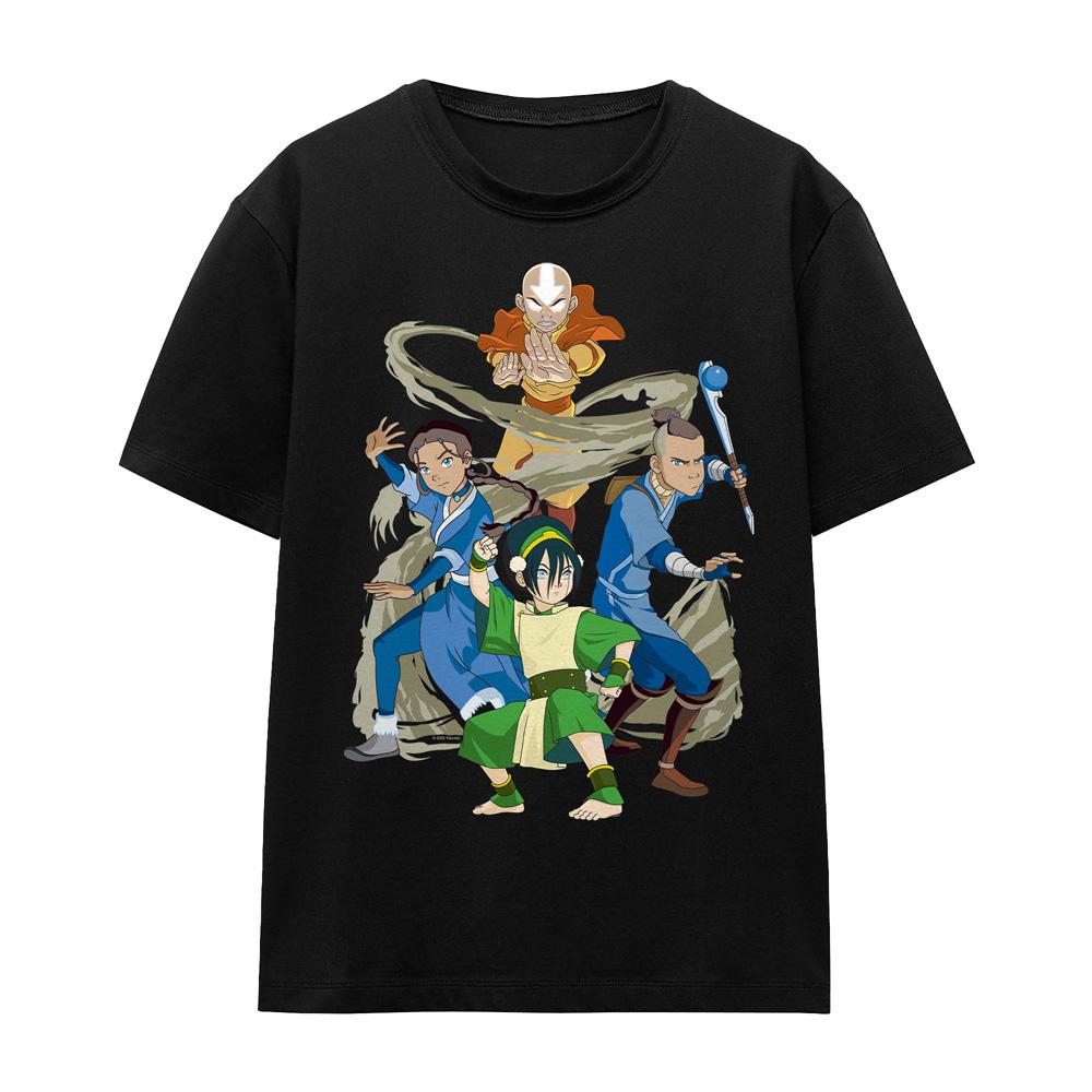 Avatar: The Last Airbender Unisex Adult Team Avatar Elements T-Shirt