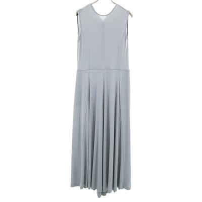 Eauk made in Japan Sans manches Robe une pièce 2 gris Fermeture éclair au dos Femme Occasion