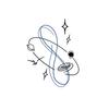 Ins Simple Love Flower Butterfly Swallow Mobius Ring Infinite Loop Wrist Tattoo Sticker