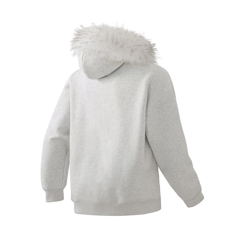 GOLFCROSS Unisex Plüschkragen Kapuzen-Strickjackenjacke