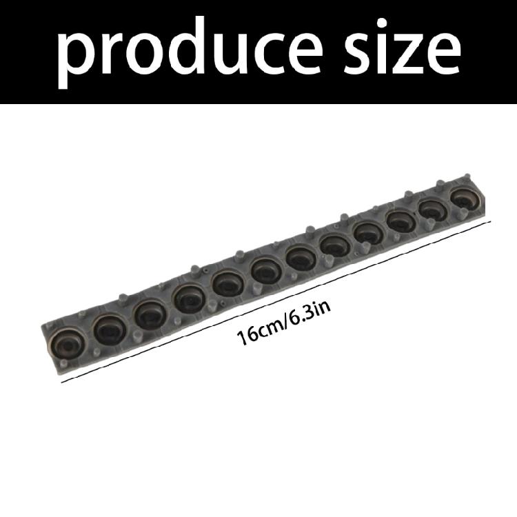 Enhanced Response Conductive Pad Replacement Conductive Keypad Strips For Electronic Keyboards Accessories Enduring
