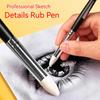 Artist Blending Pen Washable Sketch Rubbing Sponge Brush Drawing Highlight Artist Correction Detail Eraser Pen Sketch Clean Tool