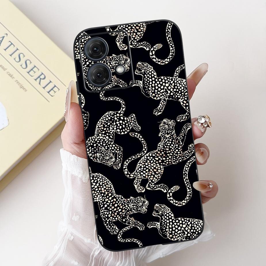 For Motorola Moto G54 5G Case XT2343-1 Luxury Candy Painted Cover Soft TPU Phone Case For Motorola G84 G 54 MotoG54 MotoG84 Bags