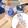Portable Bolt Size Finder Keychain Nut Bolt Gauge Tool Stainless Steel Head Size Catcher for Mechanics DIY and Industrial Use