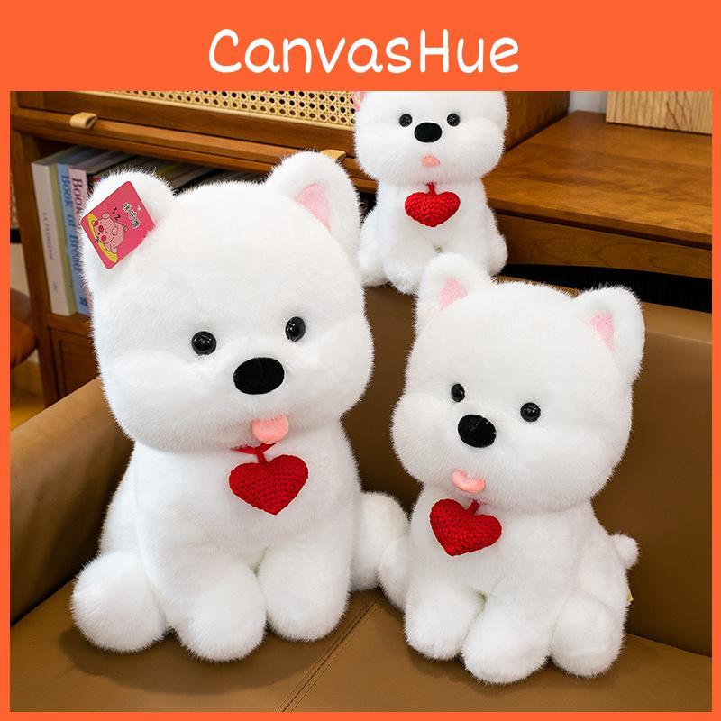West White Highland Terrier Plush Toy Pp Cotton Filling Children Decor Playroom