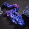 New 3D Printing Figurines Magic Dragon Movable Joint Fidget Toy Rotatable Articulated Dragon Ornament Decompression Gift Kid