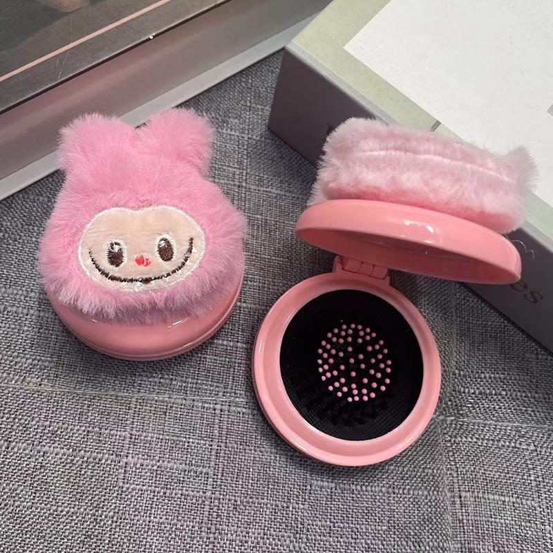 

Плюшевая расческа Labubu Hair Airbag Comb для женщин, темпераментная, длинная, массажная, домашняя, портативная, с воздушной подушкой as the picture