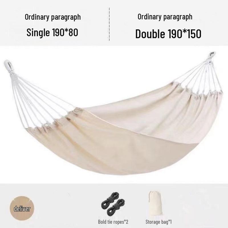 Outdoor Wind Hammock: Summer Swing, Indoor/Outdoor Tassel Hanging Net, Picnic & Camping Set