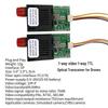 FPV Drone Fiber Optic Module - 1-Way Video to Fiber Optic TTL for Sky-to-Ground Embedding