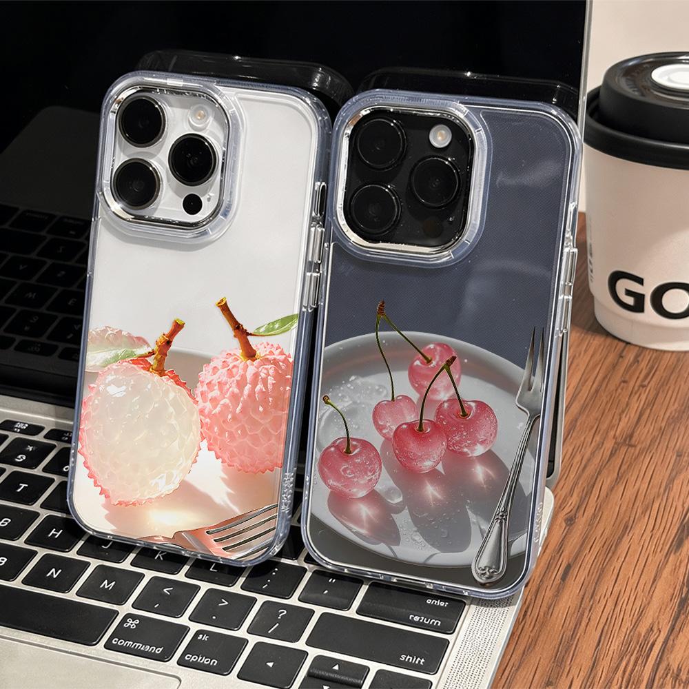 Summer Crystal Fruit Grape Phone Case for Google Pixel 10 9 8 7 8A 9A XL Pro 4G 5G Transparent Soft Silicone TPU Back Cover