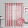 Tende trasparenti in marmo a 2 pannelli per camera da letto e soggiorno, dorate metallizzate, tasca per asta, privacy, glitter scintillanti per decorazioni natalizie, finestre