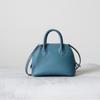 Sac Bandoulière Mini Coquille en Cuir de Vachette Evercolor Importé Polyvalent Sac pour Femme en Cuir de Vachette Première Couche Sac de Bowling