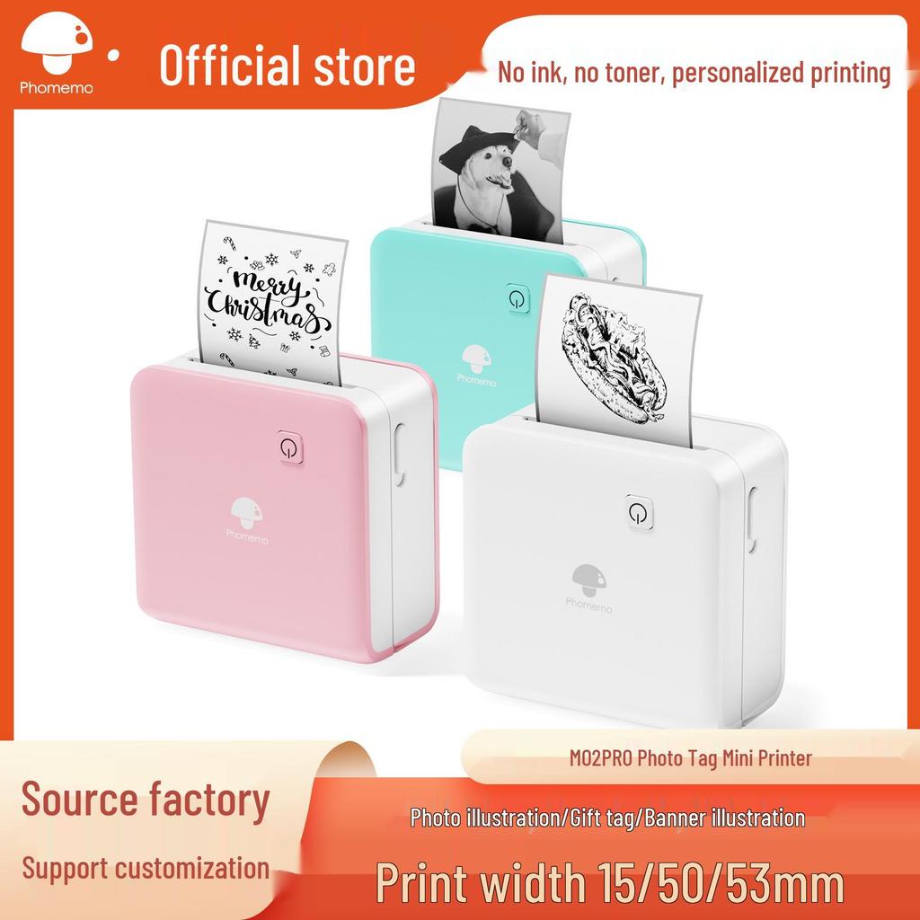 Phomemo M02PRO Portable Bluetooth Mini Sticker Printer