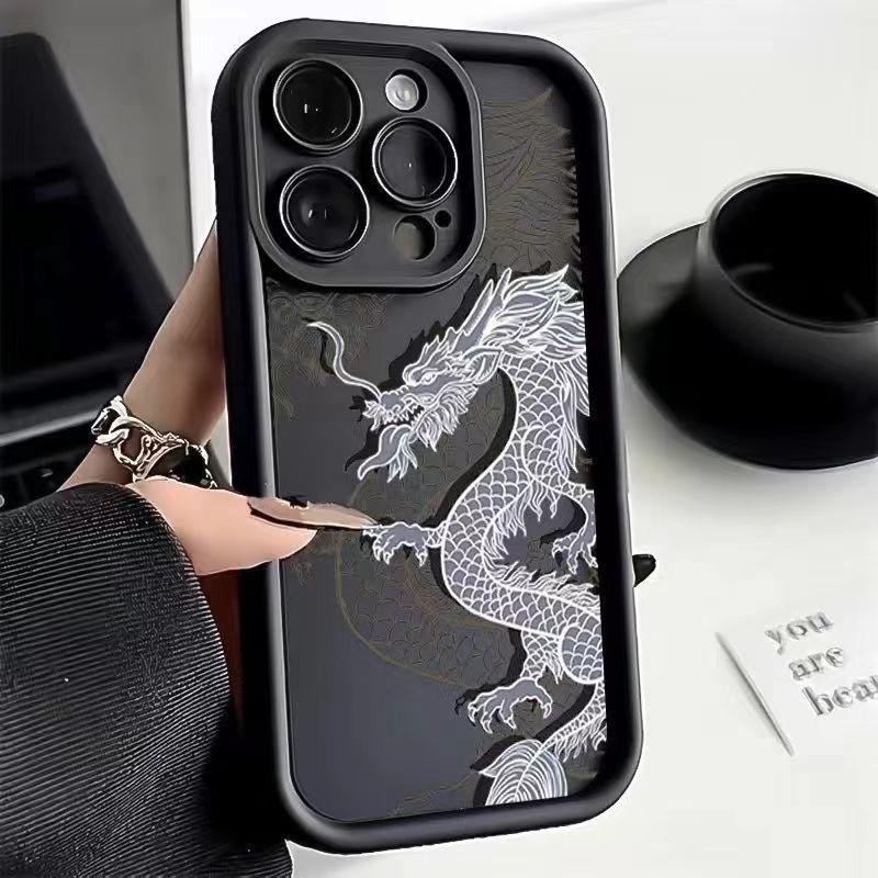 Case For Xiaomi 14 Cases Poco F6 Cases East Dragon Phone Case For Xiaomi Mi 11 Lite 13T 13 12T 12X 12 Poco X5 X3 X6 M6 Pro Cover