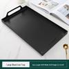 Riyue Xingchen Black Metal Cup Holder Tray