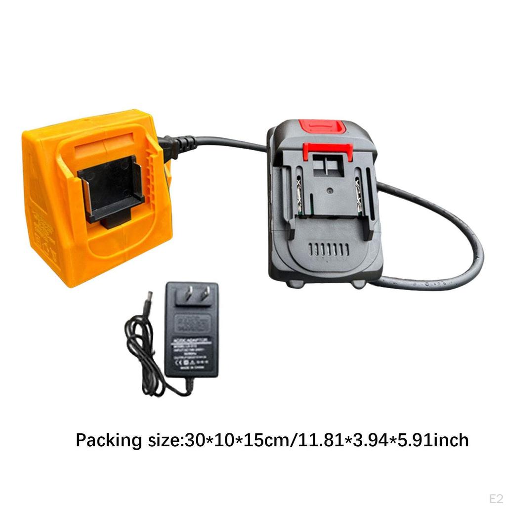 Cordless Power Tool Powered Adapter Set Portable US Plug Accessory Sturdy Universal for Pressure