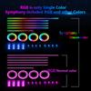 22in1 Symphony Car Ambient Light RGB 213 Color Universal Car Interior led strip acrylic Backlight Guide Symphony Atmosphere lamp