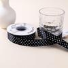 Polka Dot Polyester Ribbon for Cake Packaging and Gift Decoration