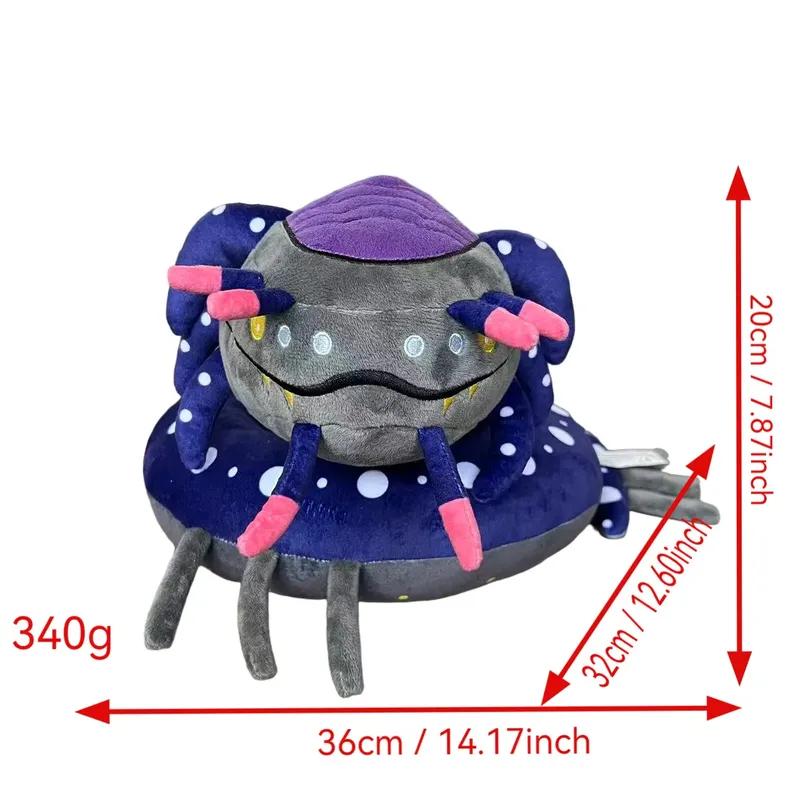 Unique Deep Sea Monster Plush, Snake Shark Creature Stuffed Animal, Fantasy Game Inspired Collectible Toy