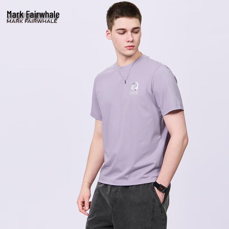 Mark Fairwhale Men s Cool Round Neck Short Sleeve T-Shirt S