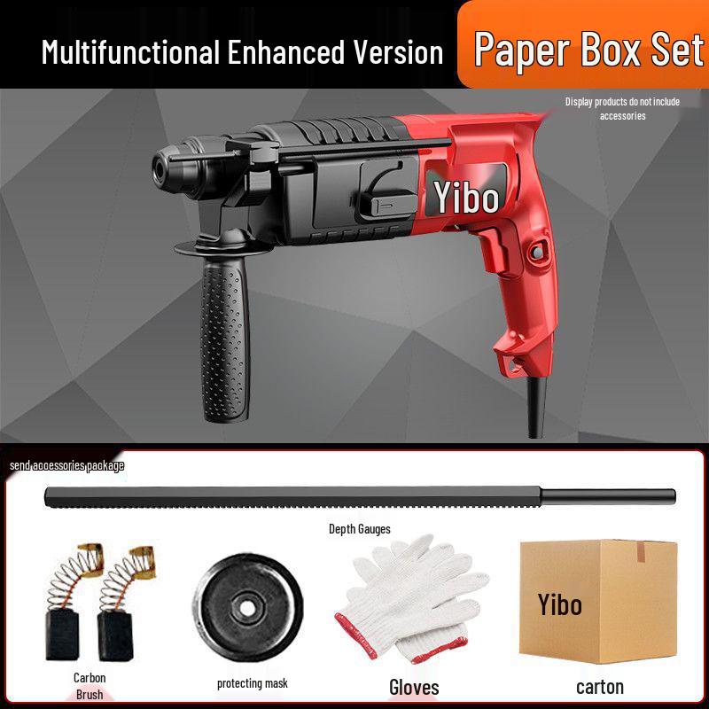 Electric Hammer and Pickaxe: High-Power Multi-Functional Industrial Grade Impact Drill