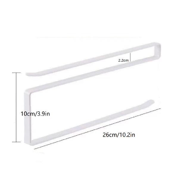 Random Special Kitchen Paper Towel Hanging Rack Cabinet Without Drilling Towel Hook Ironware Storage Shelf For Napkins Cup Holders 5