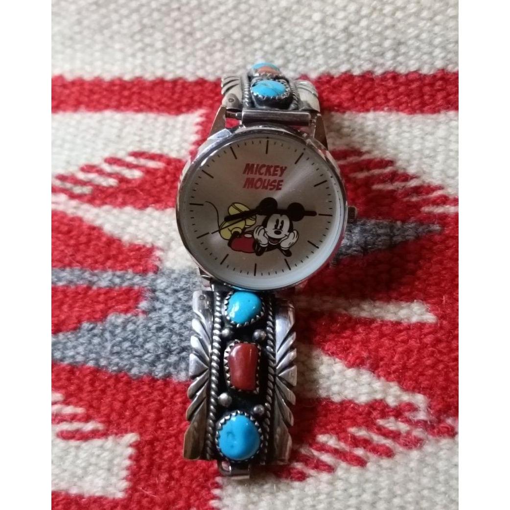 Used Indian Jewelry Mickey Mouse Watch