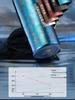 Pure Titanium Thermos Flask with Handle, Thermometer Lid, and Office Tea Brewing Kettle