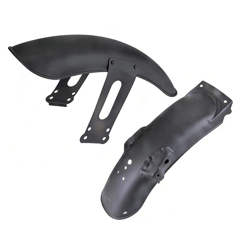 Classical Retro Guard Set Strong Metal Material Motorcycle Front/Rear Guard Retro Motorcycle Parts Suitable for CG125