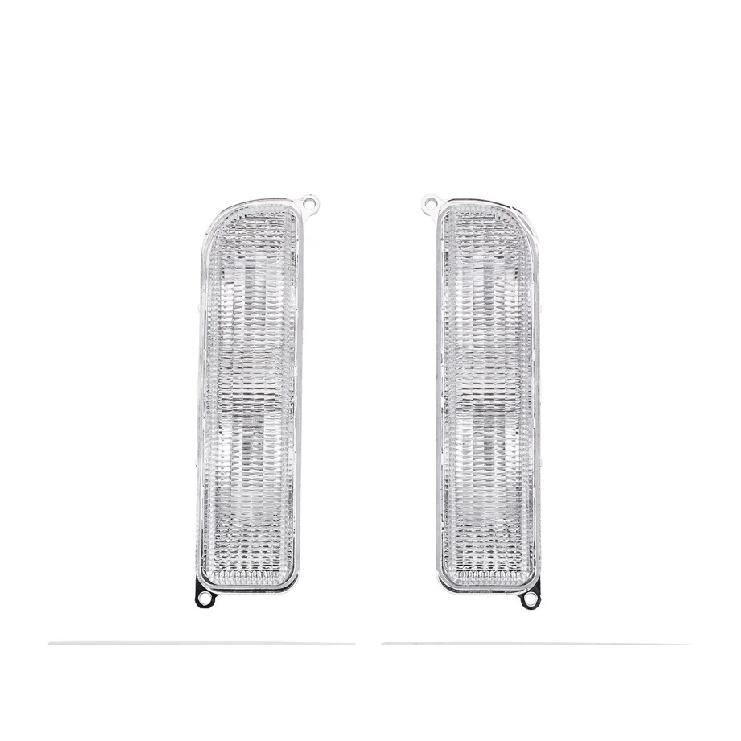 

Fits for Jeep 97-01 XJ Signal Lights - COMBO Smoke Bumper Turn Signal (Left + Right) crystal