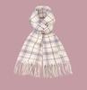 2024 Japonský Retro Kostkovaný Šátek s Třásněmi - Dámský Zimní Hřejivý Všestranný Studentský & Pár Nákrčník