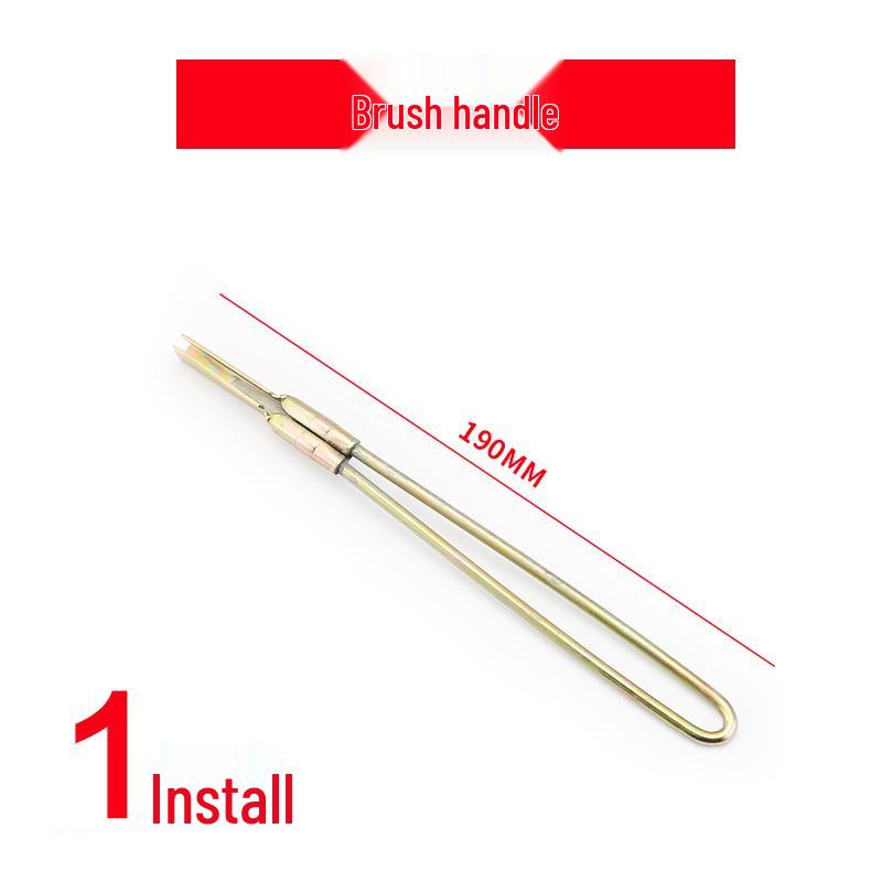 Copper Wire Brush with Wooden Handle for Cleaning and Polishing Vajra Bodhi and Walnut.