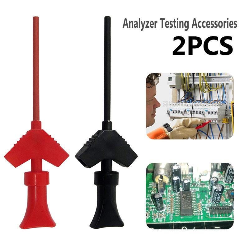 

P5003 1 Pair Mini Analyzer Testing Probe Grabber SMD IC Test Hook Clip Jumper Probe Logic Analyzer Testing Accessories J3 france