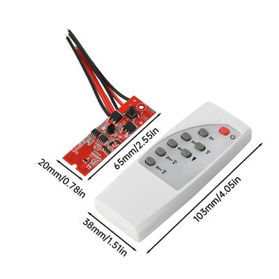 1.1V/1.7V Solar Street Lamp Controller Circuit Board of PIR Human Body Induction Solar Lamp with Remote Control Function