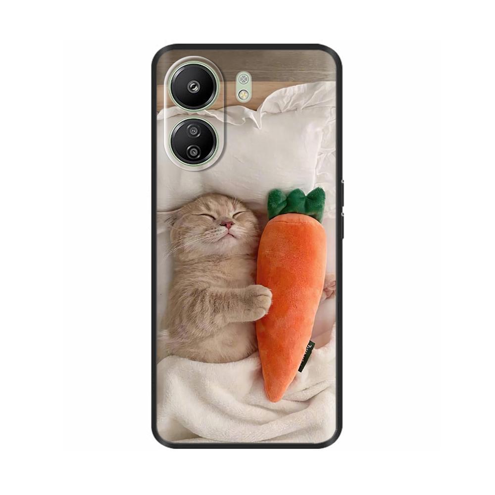 Case For Xiaomi Redmi 13C 4G Case Phone Cover Cool Sweet Soft Smooth Liquid Silicone Back Cover For Redmi 13 C Redmi13C Fundas