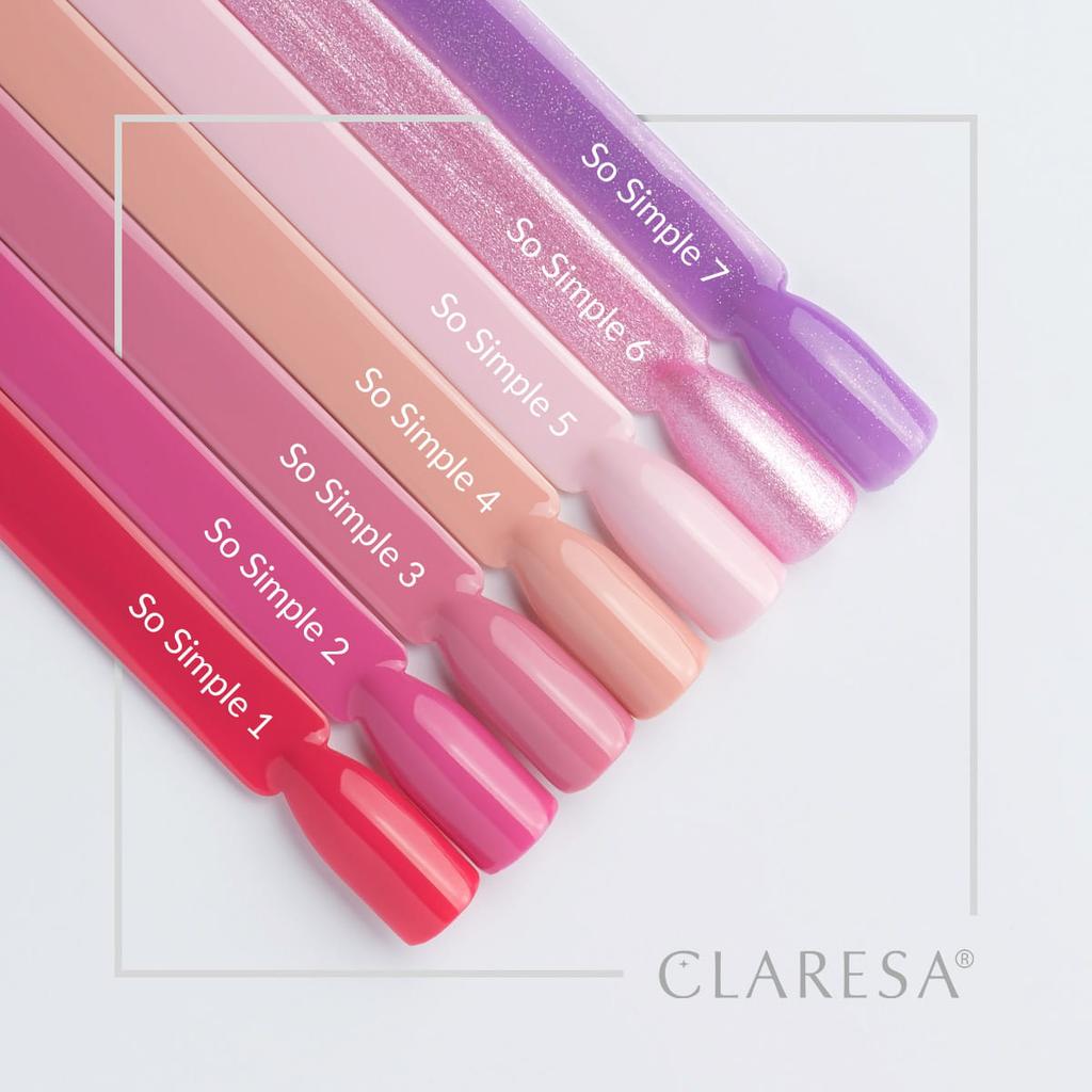 Claresa Lakier Hybrydowy So Simple 1- 5G