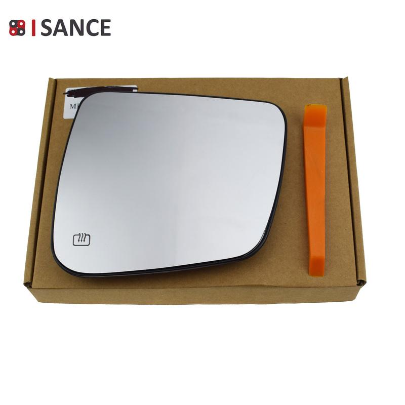 Heated LH or RH Rearview Side Mirror Glass For Dodge Durango & Jeep Grand Cherokee 2011 2012 2013 2014 2015 2016 2017 2018