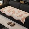Sofa Cushion  New Four-Season Universal Straight-Breasted Leather Sofa Seat Cushion Non-Slip Light Luxury High-End Sofa Cover