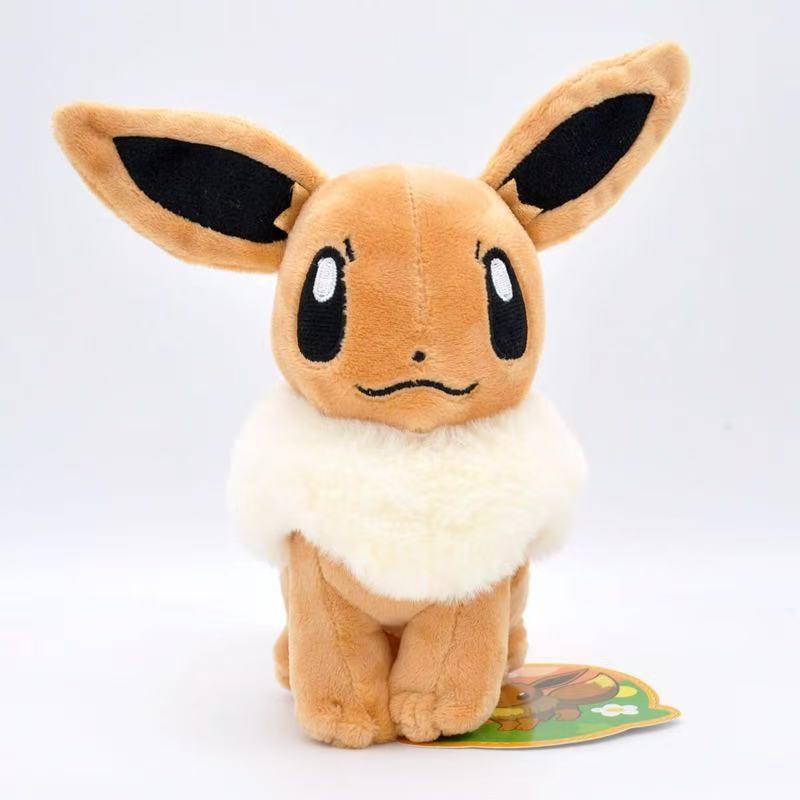 24cm Pokemon Sylveon Eevee Plush Doll Stuffed Toy Kawaii Pink Fairy Elf Maiden Decorations Gift